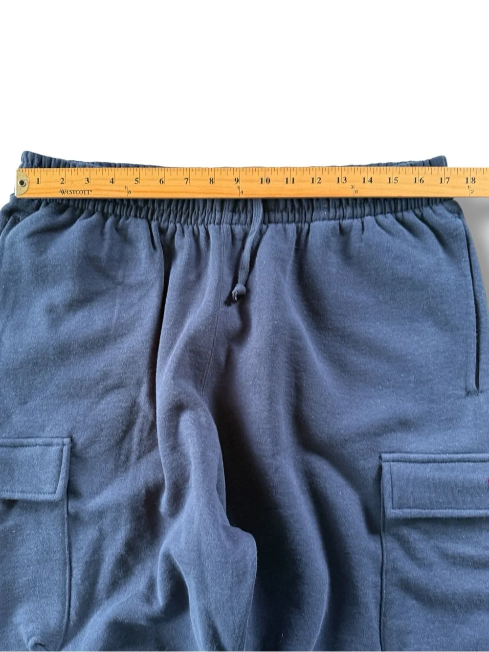 Supreme Small Box Cargo Sweatpant Navy Blue Size XL